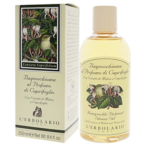 L'Erbolario Honeysuckle Shower Gel - Moisturizing Body Wash for Soft, Smooth Skin - 8.4 oz - görsel 8
