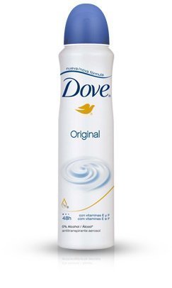 Dove Original Anti-Perspirant Deodorant 48h Spray, 150 ml (6-Pack) – Long-Lasting Odor & Wetness Protection Avelisse