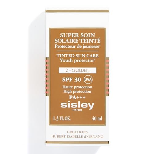 Sisley Paris Tinted Sunscreen Cream SPF 30, 2 Golden - Broad Spectrum UVA/UVB Protection, Non-Greasy Tinted Moisturizer, Water Resistant 40 min, Non-Comedogenic, 1.3 oz - görsel 6
