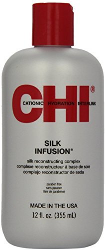 CHI Silk Infusion Reconstructing Complex - 12 oz (Pack of 4) for Silky, Healthy Hair - görsel 2