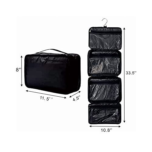 Shonpy All-Purpose Household Travel Organizer - Hanging Toiletry Bag - Black Avelisse