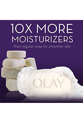 Olay Moisture Outlast Age Defying Beauty Bar, 12 Count, 38 oz – Hydrating Face & Body Soap Avelisse