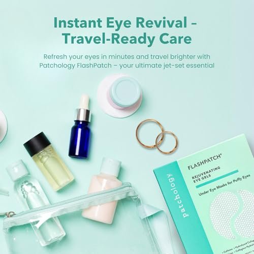 Patchology Under Eye Gel Patches – Soothing Eye Masks for Puffy Eyes, Dark Circles & Eye Bags (5 Pairs) - görsel 16