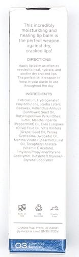 Glymed Ultra-Hydrating Lip Balm - 0.5 oz | Intensive Moisture for Dry Lips - görsel 4