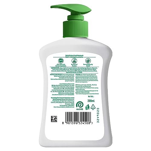 Dettol Original Everyday Protection Liquid Handwash - 200ml (6.76 Fl Oz) - görsel 18