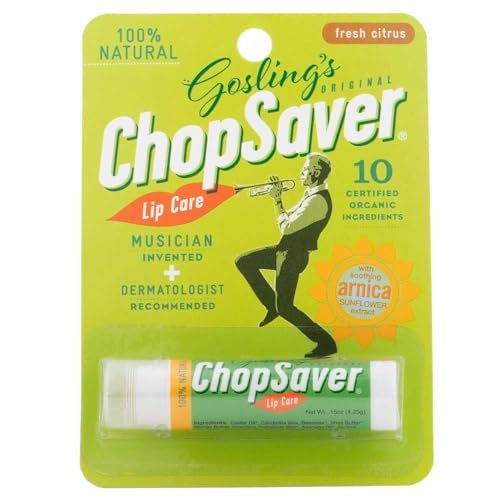 ChopSaver Lip Balm - 100% Natural Hydrating Lip Care for Musicians & Dry, Cracked Lips - Made in USA (0.15 oz) - görsel 2
