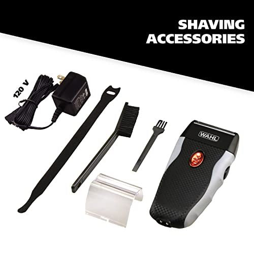 Wahl Bump-Free Rechargeable Foil Shaver - Hypoallergenic Titanium Cutters for Close, Smooth Shaving, Model 7339-300 Avelisse