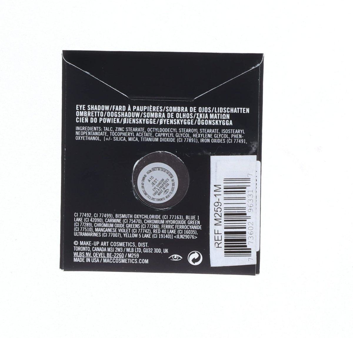MAC Pro Palette Refill Eyeshadow in JEST - Pink Shimmer (0.05 oz) - görsel 4