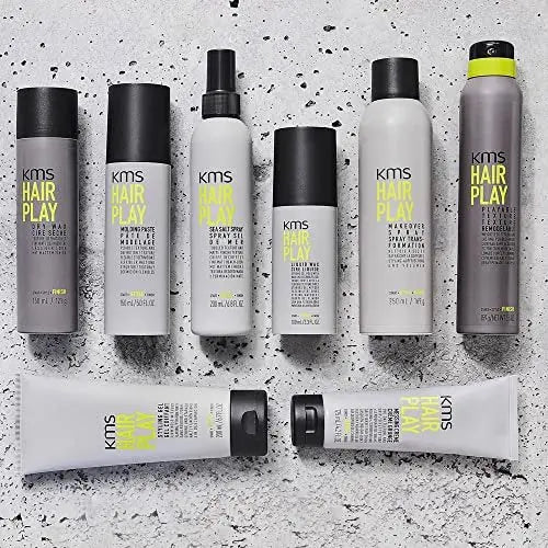 KMS HAIRPLAY Sea Salt Spray - 6.7 oz Texturizing Salt Spray for Beachy Waves Avelisse