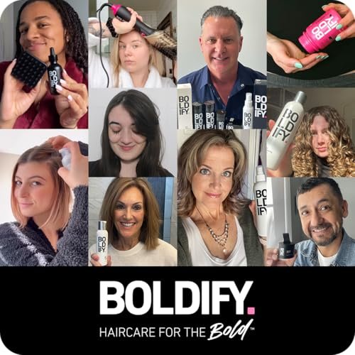 Boldify Thickening Shampoo - Rice Water Volumizing Shampoo for Fine, Thinning & Oily Hair - Weightless Formula Removes Excess Oil - 8 oz Avelisse