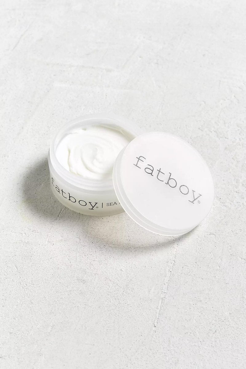 Fatboy Sea Salt Hair Pomade with Coconut Oil & Shea Butter - Lightweight Hold for Texture, Styling & Shine, Tousled Beach Waves Finish - 2.6 oz - görsel 14