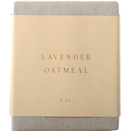 Saipua Lavender Oatmeal Soap 6 oz – Gentle Hand & Body Bar - görsel 1