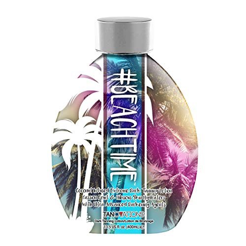 Ed Hardy #Beachtime Dark Indoor Outdoor Coconut Infused Tanning Lotion 13.5oz Avelisse