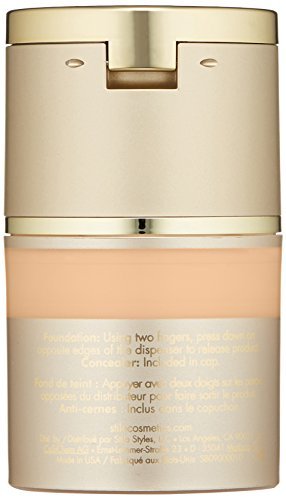 stila Stay All Day Foundation & Concealer - Porcelain - 1 oz - Full Coverage Liquid Foundation & Concealer - görsel 4