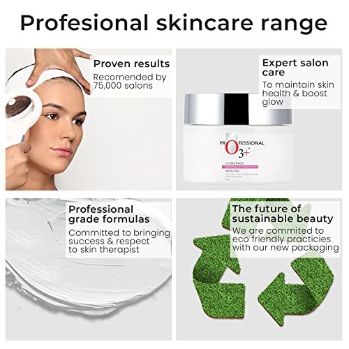 O3+ D-Tan Pack for Instant Skin Brightening and Lightening Benefits Infused with Mint and Eucalyptus Oil - Suitable for All Skin Types (50gm) Avelisse