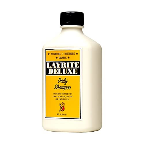 Layrite Daily Shampoo - 10 Fl Oz | Gentle Daily Cleanser for Men Avelisse