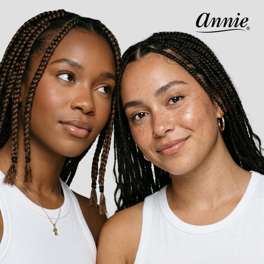 ANNIE 1000 Black Mini Rubber Bands – 1/2" Durable Elastic Hair & Braiding Bands (Secure, Stretchy, Strong) - görsel 12
