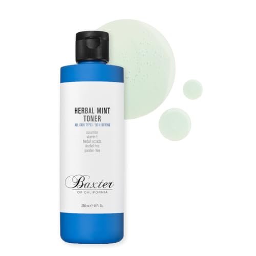 Baxter of California Herbal Mint Toner for Men - Non-Drying, Paraben-Free, 8 Fl Oz - All Skin Types - görsel 10