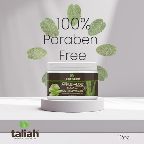Taliah Waajid Green Apple & Aloe Nutrition Curl Definer - Strengthen & Balance pH, Curl Enhancing for Wavy, Curly, Coily, Kinky Hair, 12 oz Avelisse