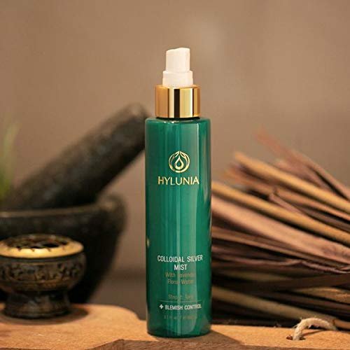 Hylunia Colloidal Silver Mist Toner – Hydrating Toner for Acne-Prone, Inflamed Skin, 5.1 fl oz Avelisse