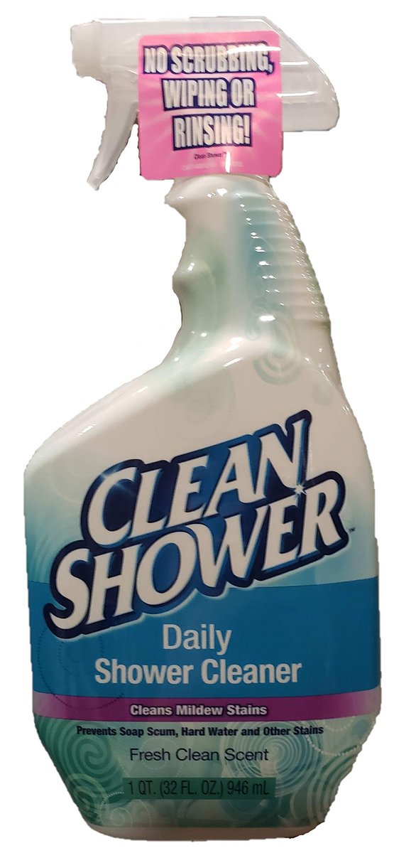 Clean Shower Daily Shower Cleaner 32 oz (Pack of 3) – Scrub Free, No Rinse Avelisse