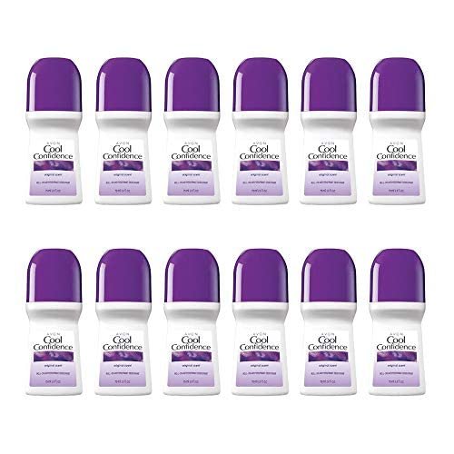 Avon Deodorant Bonus Size Pack of 12 – Cool Confidence Original, 2.6 fl oz Each Avelisse
