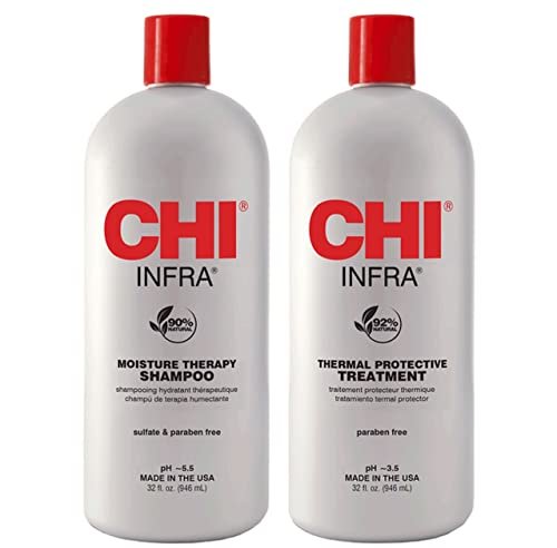 INFRA Shampoo & Treatment 32oz Duo Set – Professional Hair Care for Stronger, Healthier Hair Avelisse