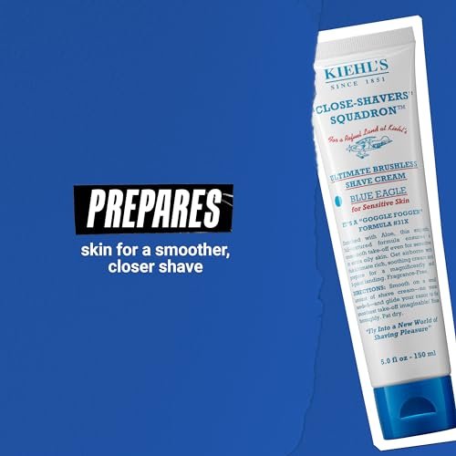 Kiehl's Ultimate Brushless Shave Cream Unscented for Sensitive Skin - 5 fl oz Avelisse