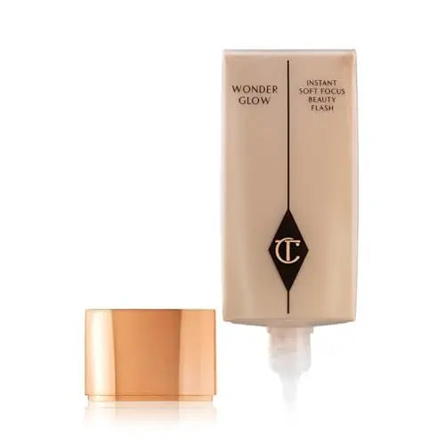 Charlotte Tilbury Wonderglow Face Primer - Soft-Focus Illuminating Dewy Primer with Hyaluronic Acid & Rosehip Oil (15ml) Avelisse