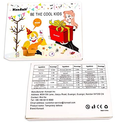96-Piece Pirate Temporary Tattoos for Kids - Konsait Neverland Pirate Themed Body Stickers for Birthday Party Favors & Supplies - görsel 16