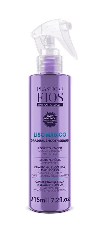 CADIVEU Plastica Dos Fios Liso Magico Gradual Smooth Serum with Comb (7.2 Fl Oz) Avelisse