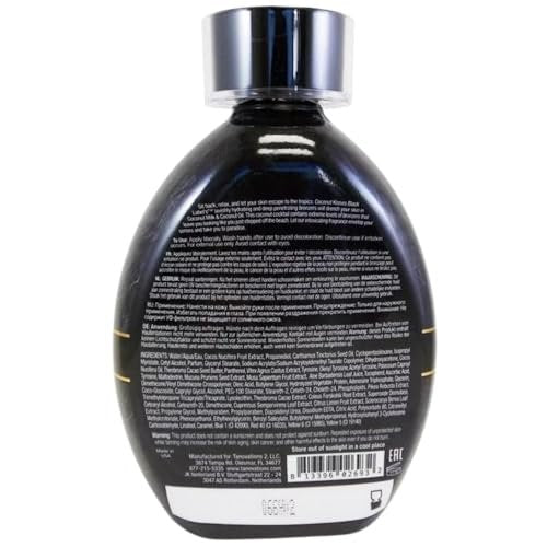 Ed Hardy Coconut Kisses Black Label Black DHA Skin Hydrating Bronze Tanning Lotion - 13.5 oz Avelisse