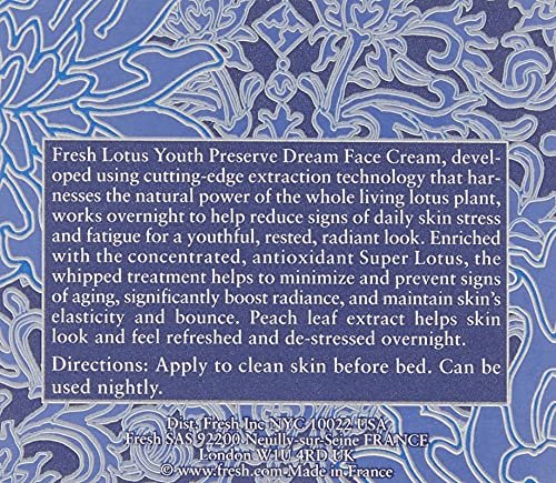 Fresh Lotus Youth Preserve Dream Face Cream Super - 1.6 oz Avelisse