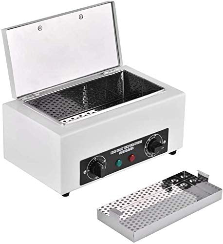 Giff 300W Heat Sterilizer NV-210 with Timer - Disinfection Box for Manicure, Pedicure, SPA Salon - Ideal for Nail, Hair & Metal Tools Avelisse
