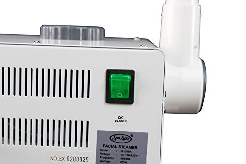 Spa Luxe Professional Facial Steamer with LED Magnifying Lamp - 2 in 1 Digital Controls, Aromatherapy, Esthetician Supplies for Beauty Salon, Spa, and Home Use - görsel 18