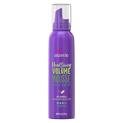 Aussie Head Strong Volume Mousse Max Hold 6 Ounce (Pack of 2) Avelisse