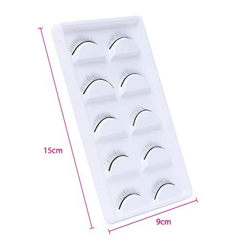 25 Pairs Practice Lashes for Training Eyelash Extension Supplies - FADLASH (5 Packs Black) - görsel 13