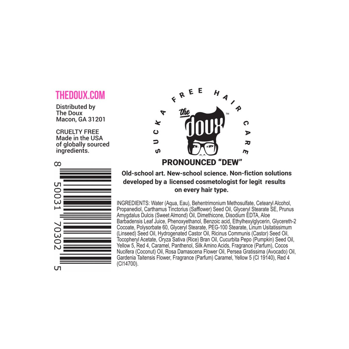 The Doux C.R.E.A.M. Twist & Curl Cream – Curl Defining Cream with Coconut & Avocado Oils for Curly Hair – Frizz Control & Long-Lasting Moisture for Twist Outs, Natural Styles, and Textured Hair Types Avelisse