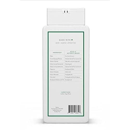 Native Hydrating Body Wash - Eucalyptus & Mint - 11.5 oz (340ml) Avelisse