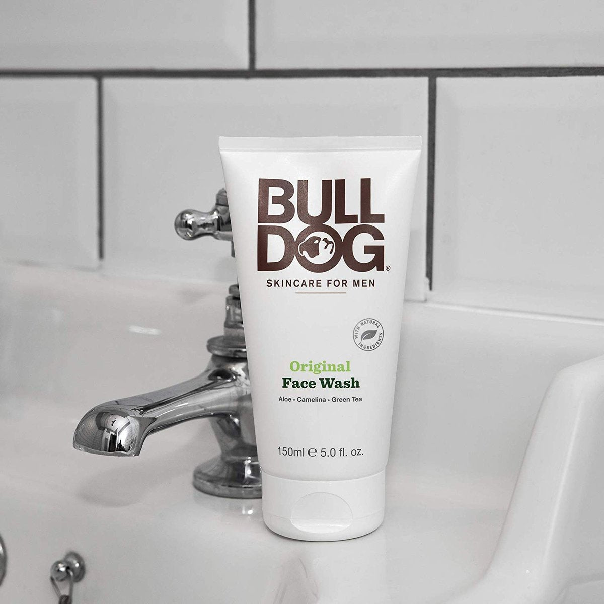Bulldog Skincare Original Face Wash for Men – Pack of 2, 5 oz Each Avelisse
