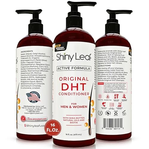 DHT Blocker Conditioner with Rosemary Leaf Oil for Hair Growth, Softer & Smoother Hair, Paraben & Sulfate Free, 16 oz Avelisse