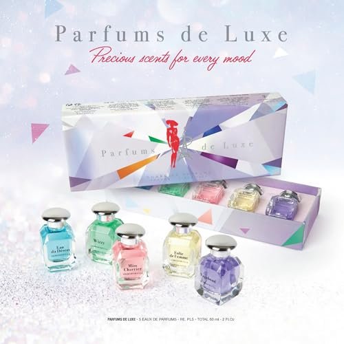 Charrier Parfums Collection de Luxe - 5 Eaux de Parfum Gift Set - 60 ml - Made in Provence, France - görsel 14