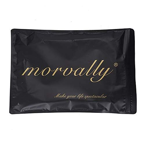 Morvally Short Messy Black Heat Resistant Synthetic Hair Wig for Cosplay, Halloween, Anime Avelisse