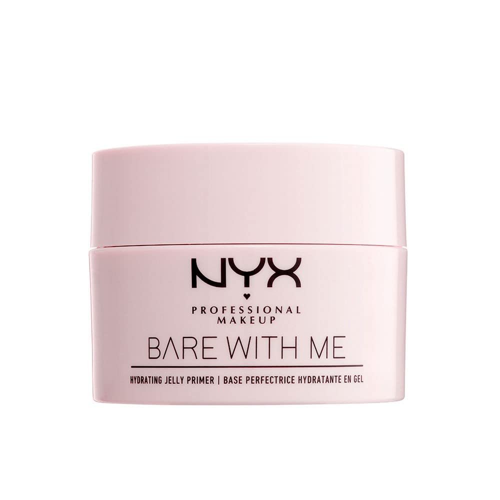 NYX PROFESSIONAL MAKEUP Bare With Me Hydrating Jelly Primer - Vegan Face Primer for a Dewy, Smooth Base Avelisse