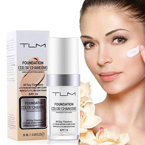 KOSIMI TLM Color Changing Foundation – 30ml White Liquid Base That Matches Your Skin Tone - görsel 10