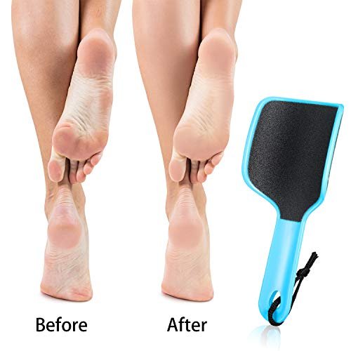 Mudder 4-Piece U-Shaped Curved Foot File - Double-Sided Callus Remover for Exfoliating & Removing Dead Skin (Blue, Green, Rose Red, 1 Pack) - görsel 12