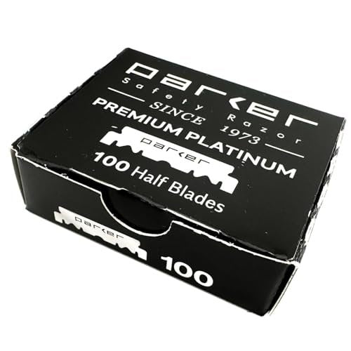 Parker Safety Razor Premium Platinum Single Edge Razor Blades – 100 Count for Professional Barber & Straight Razors - görsel 12