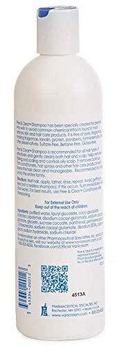 Vanicream Free & Clear Shampoo, Conditioner & Body Wash Set – 12 oz Each, Fragrance-Free & Paraben-Free for Sensitive Skin Avelisse