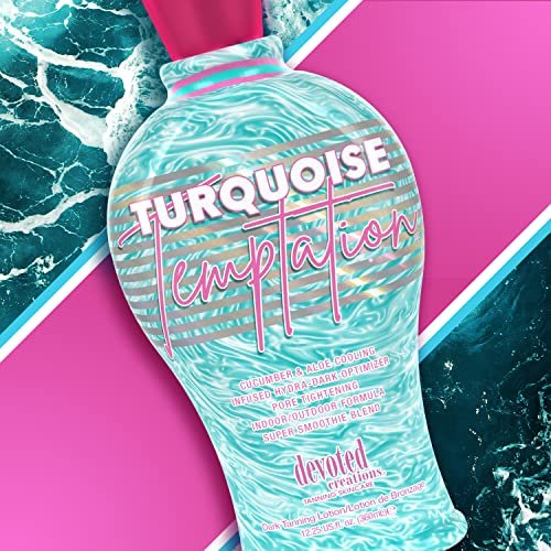 Devoted Creations Turquoise Temptation Indoor and Outdoor Tanning Lotion – 12.25 oz - görsel 8
