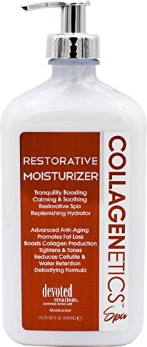 Devoted Creations Collagenetics Spa Restorative Moisturizer - 18.25 oz | Deep Hydration & Skin Repair Avelisse